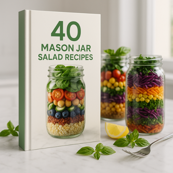 Grab & Go: 40 Guilt-Free Jar Salads 🥗